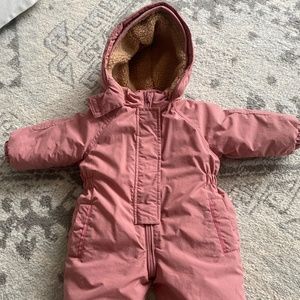Zara 6-9m snowsuit